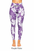 Purple Pulse Tights Yogaflex